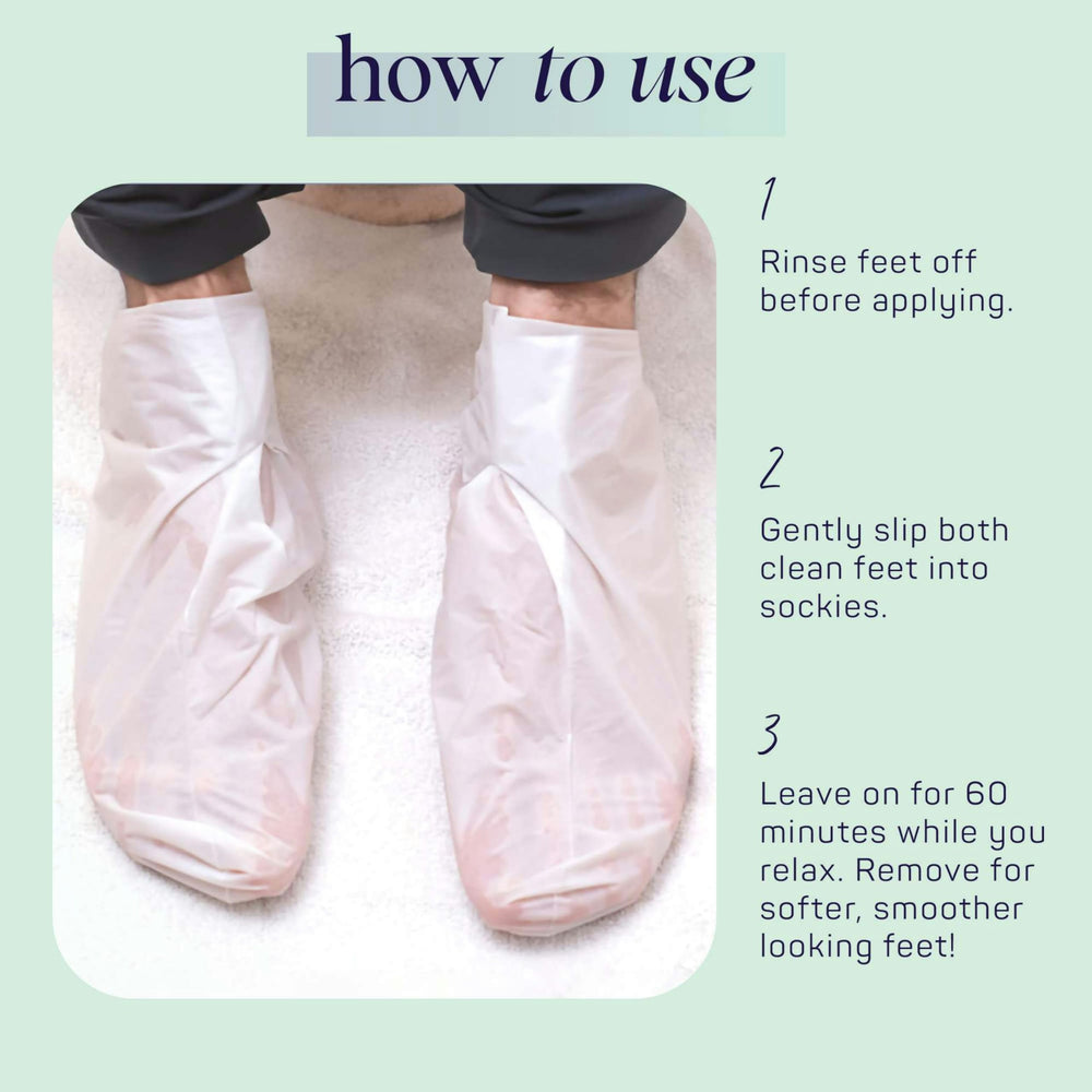 SpaLife relaxing foot care session with minty hydration
