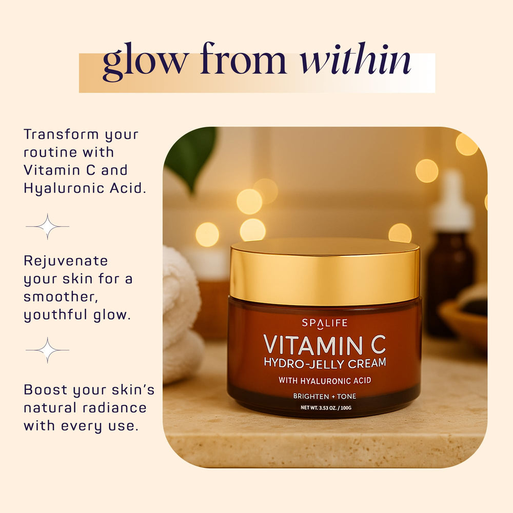 SpaLife Vitamin C Hydro peut uniformiser légèrement le teint.