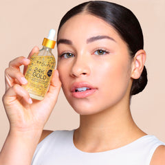SpaLife reflets dorés – effet lumineux discret sur le visage.
