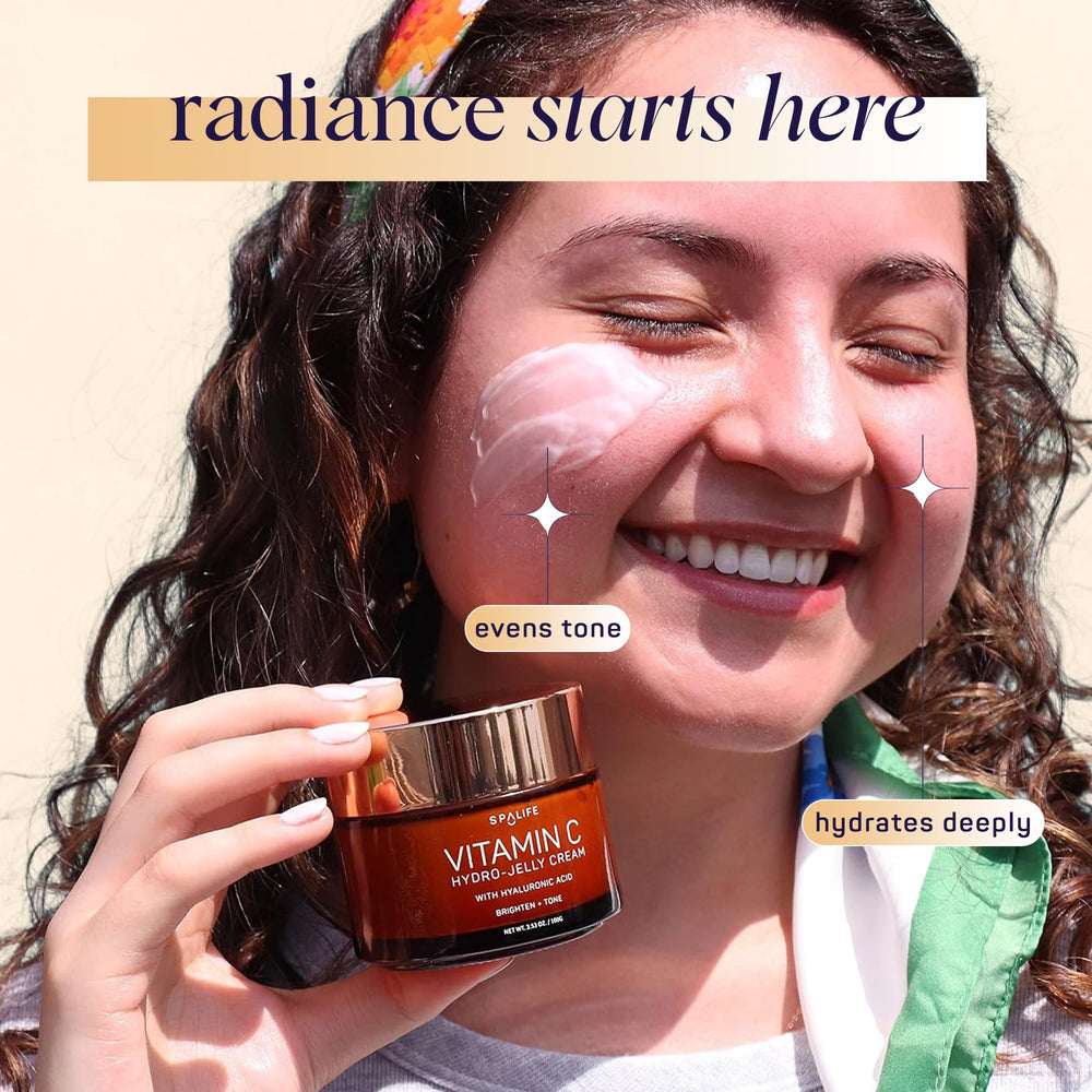 SpaLife Vitamin C Hydro apporte rituel quotidien pour teint frais.