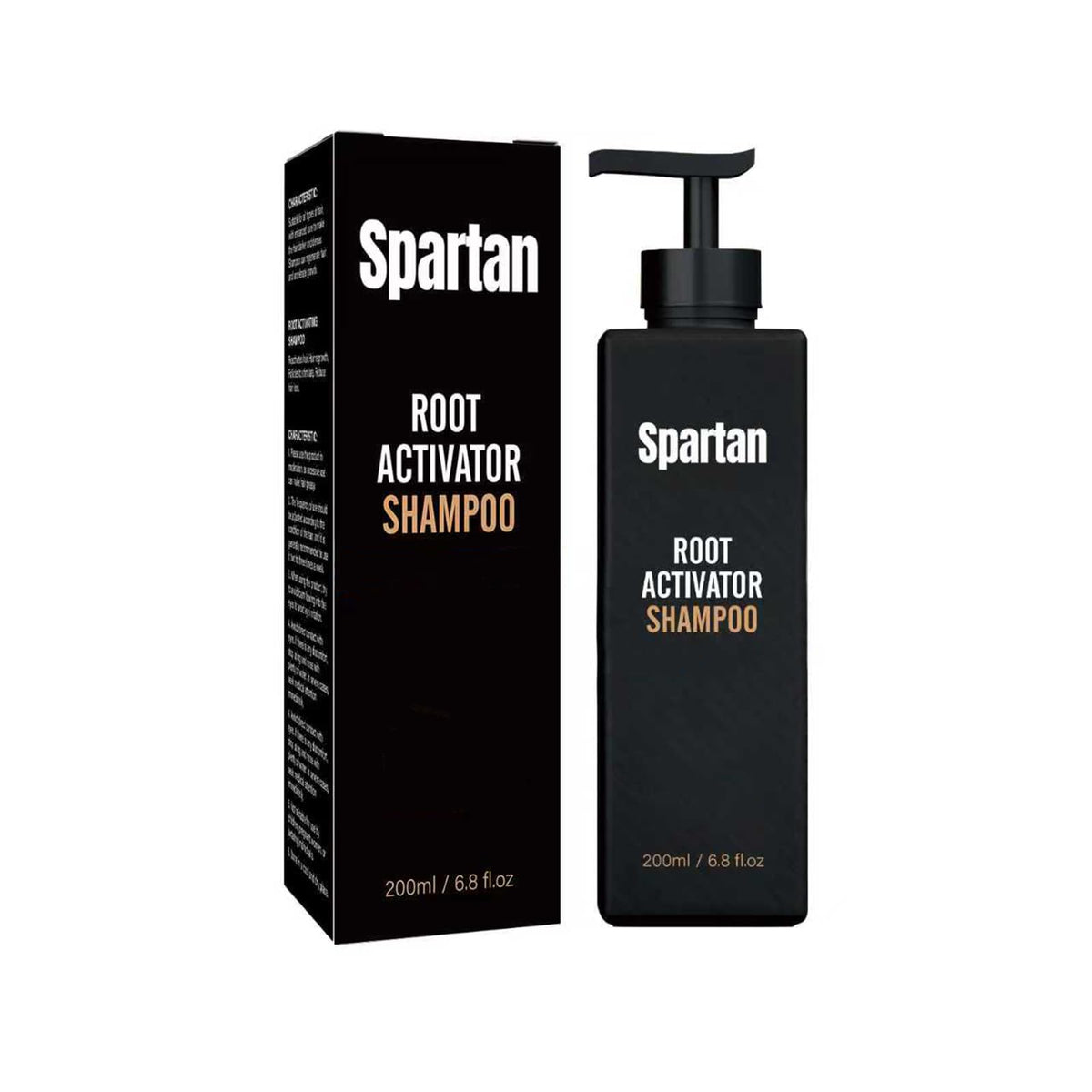 Spartan Root Activator—bouteille, cuir chevelu nourri pour cheveux plus vivants.