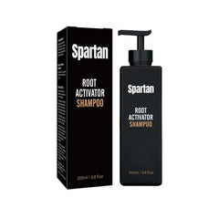 Spartan Root Activator—bouteille, cuir chevelu nourri pour cheveux plus vivants.