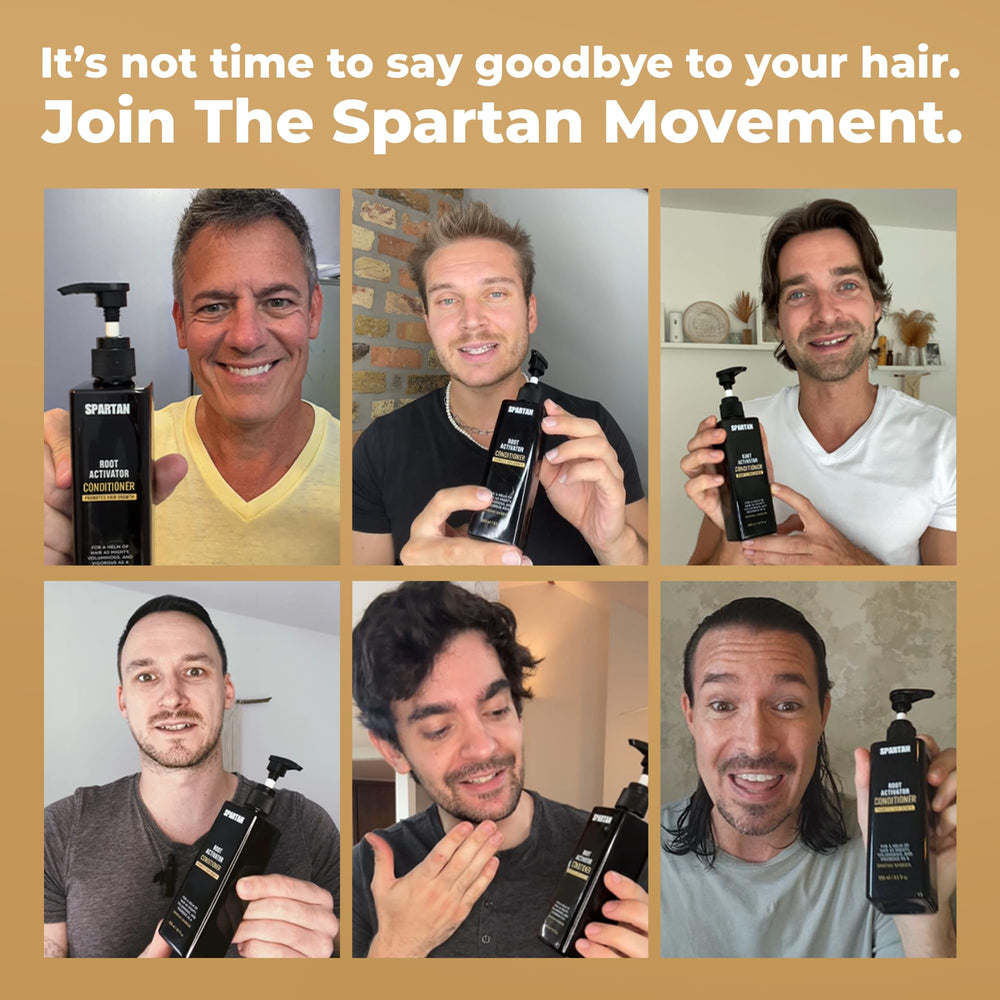 SPARTAN Routine Cheveux Hommes – solution simple pour une routine capillaire masculine.