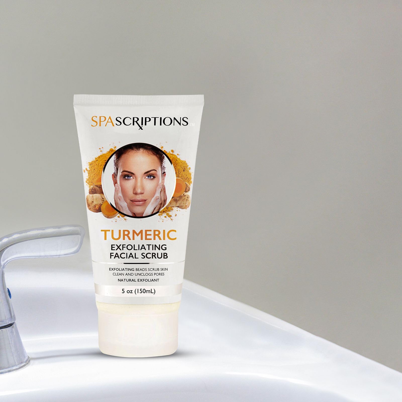 SpaScriptions Gommage Visage Acide Hyaluronique Sucre—hydrate et lisse en douceur