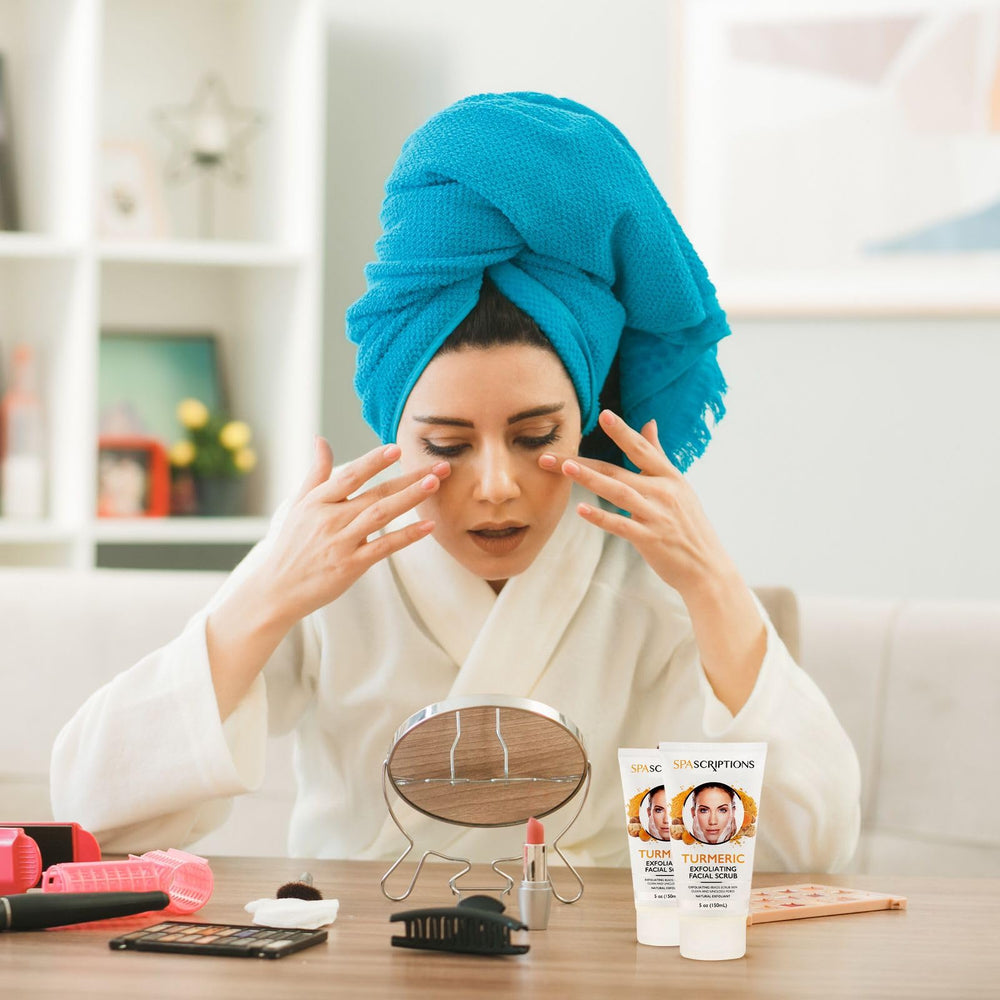 SpaScriptions Scrub Visage Santé Peau—peau plus lumineuse après chaque utilisation