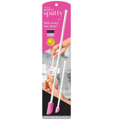 Spatty Daddy spatules beauté rose 6 pouces, accès au dernier peu de produit.