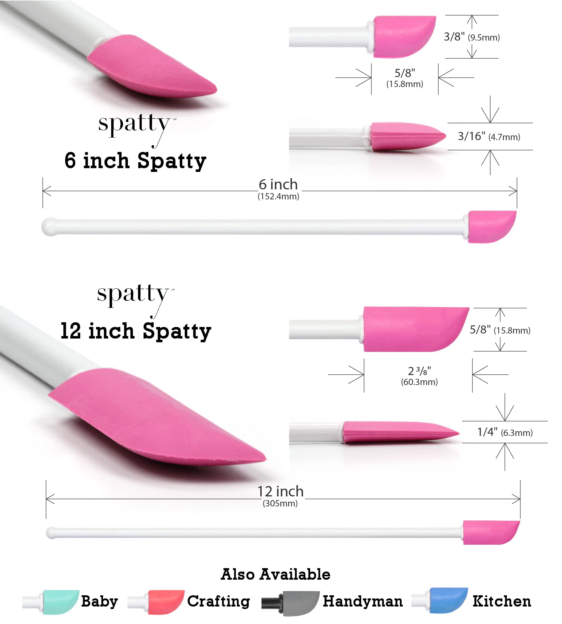 Spatty Daddy usage quotidien rose, maquillage précis et zéro gaspillage.