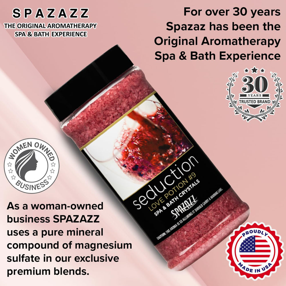 Spazazz Design emballage – présentation élégante cadeau spa.