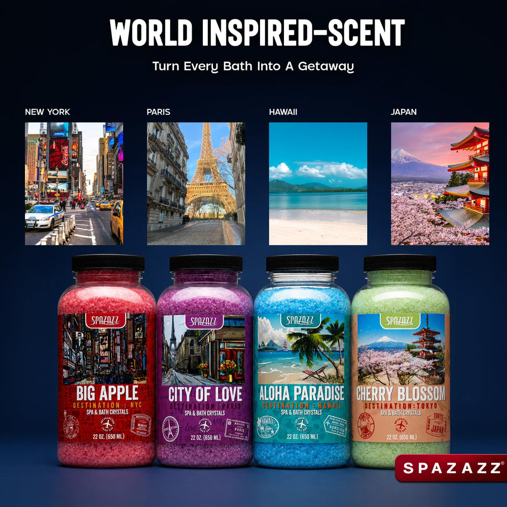 Spazazz Destinations Tokio aroma suave para relajación nocturna