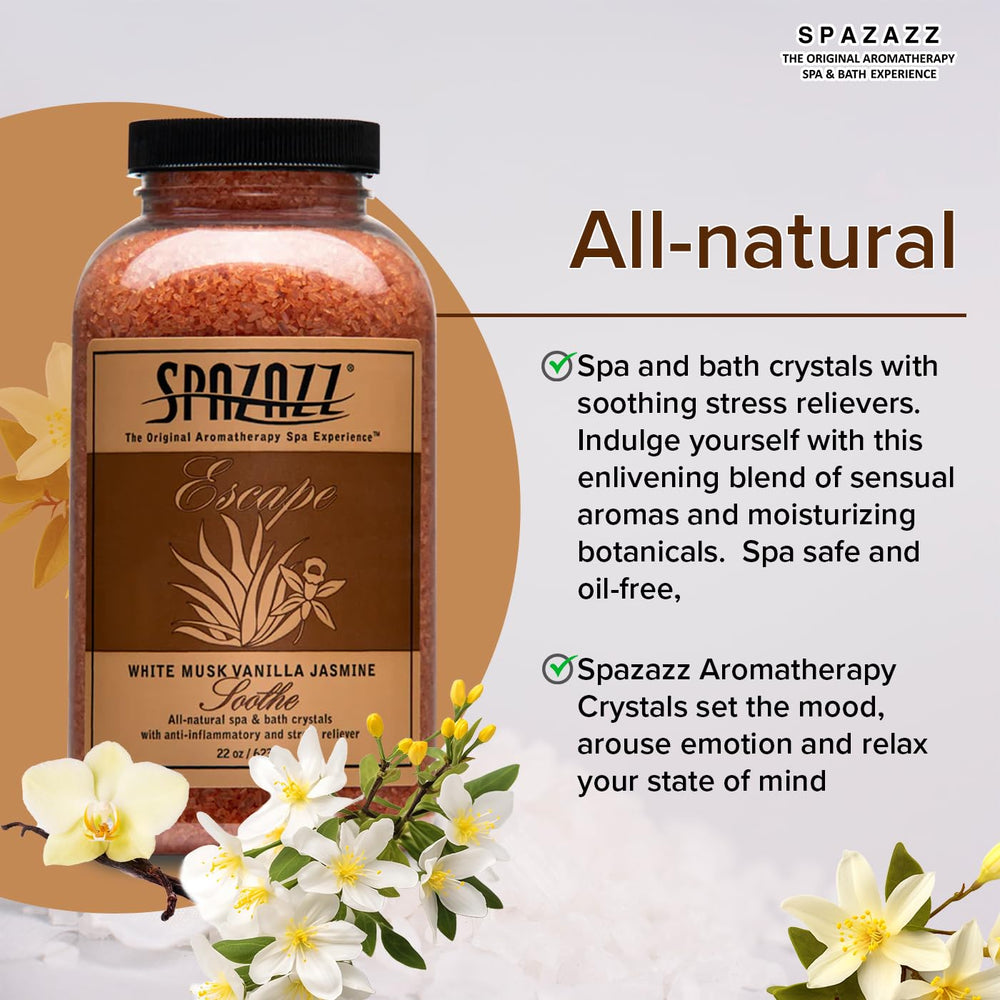 Spazazz Escape – salle de bain spa, expérience de détente prolongée.