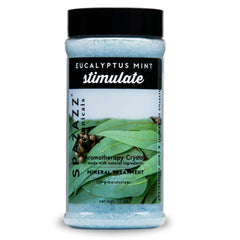 Spazazz eucalyptus menthe, cristaux-bain: expérience sensorielle rafraîchissante et peau douce.