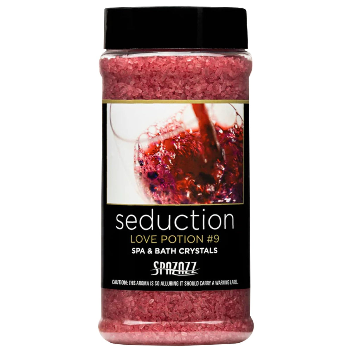 Spazazz Love Potion No.9 – ambiance bain aromathérapeutique et sensuelle.