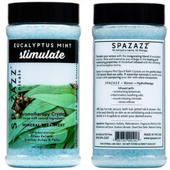 SPAZAZZ SPA BOMBZZ cristaux-pluie-tropicale: ambiance exotique et détente dans le spa.