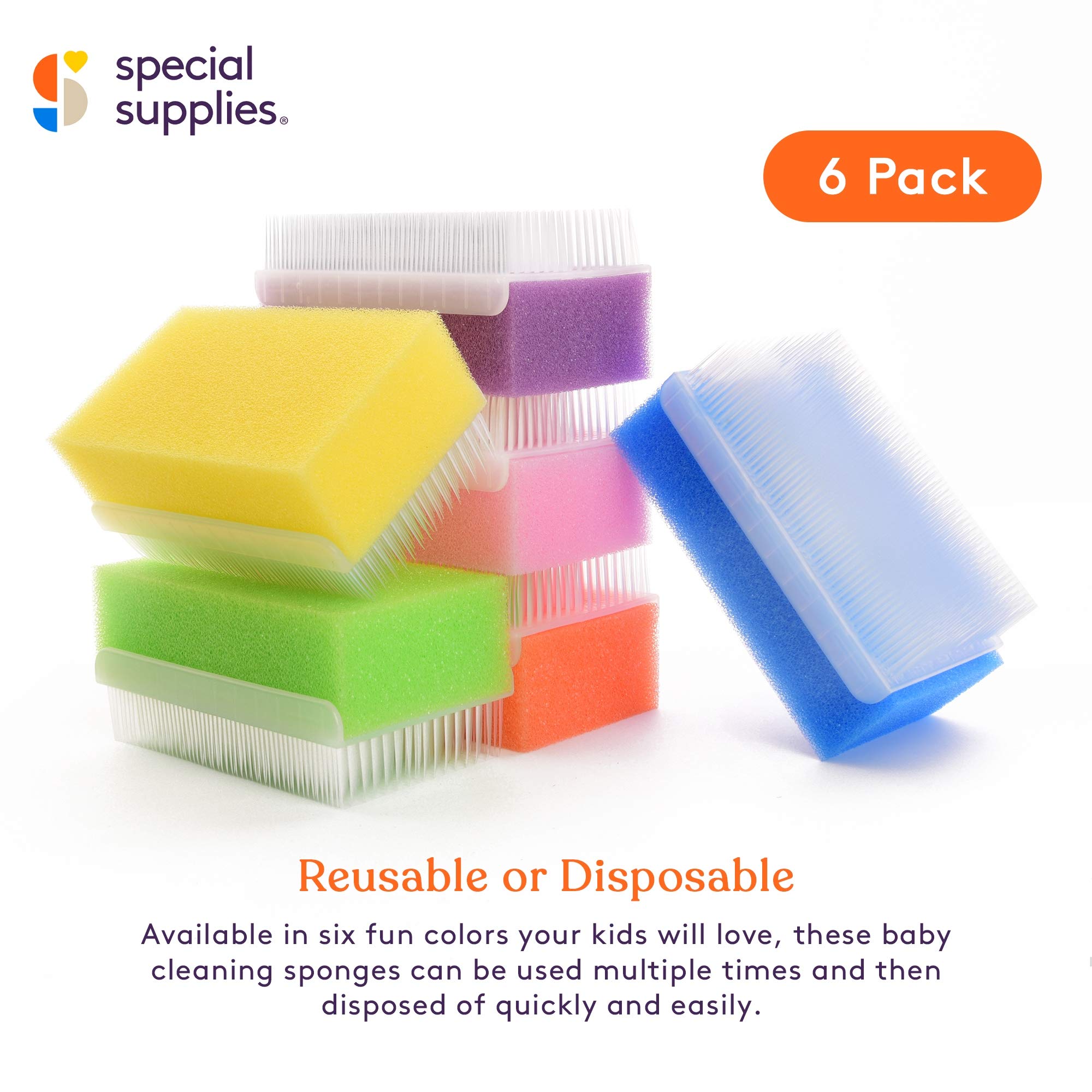 Special Supplies brosse polyvalente pour bain et soins bébé.