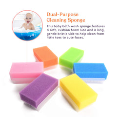 Special Supplies nettoyage corps et cheveux bébé avec brosse légère.