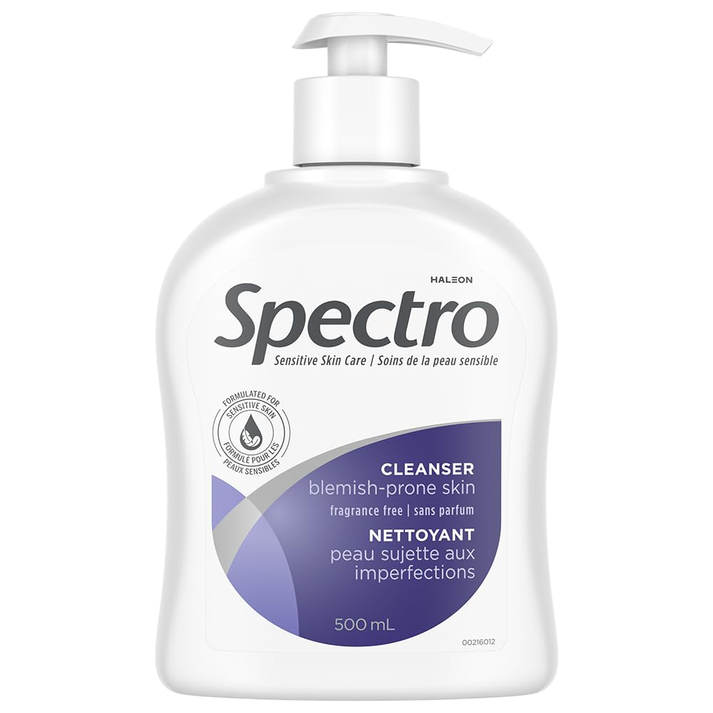 Spectro Jel Cleanser bouteille-pompe 500 ml pour un nettoyage en douceur