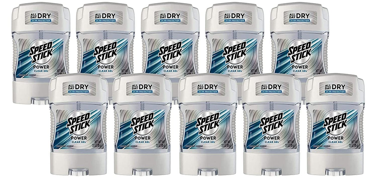 Speed Stick déodorant gel – puissance des bâtons, protection longue durée