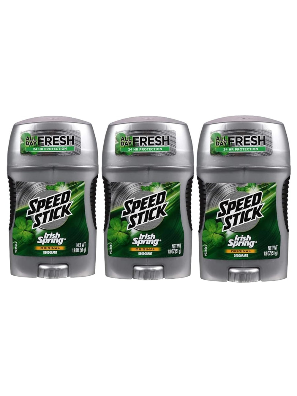 Bâton déodorant Speed Stick Irish Spring Original, fraîcheur durable pour la journée.