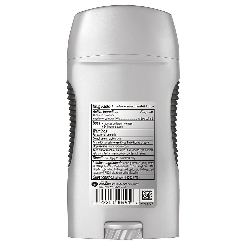 Lot de 3 bâtons Speed Stick de 85 g chacun, pratique à stocker.