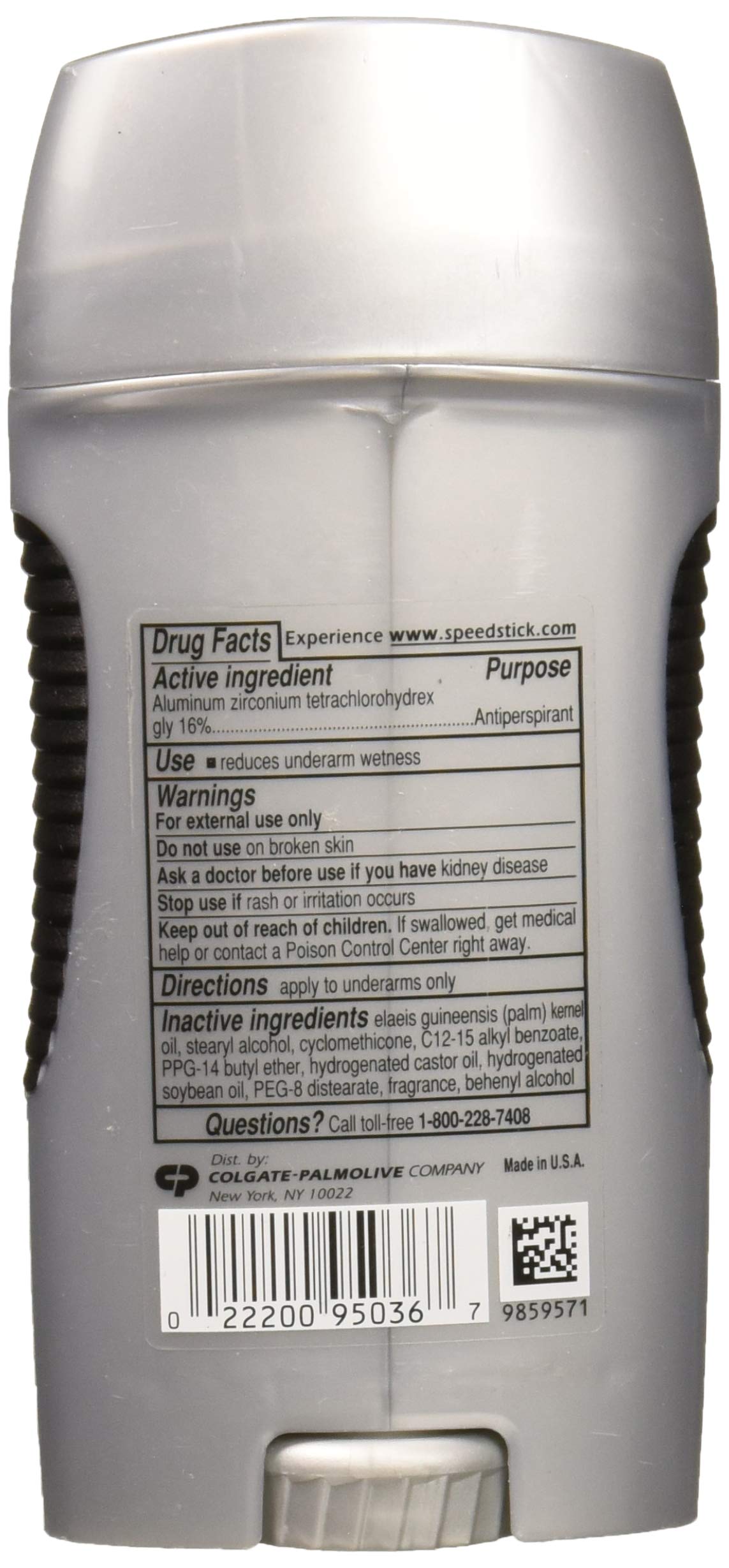 Speed Stick Original application sous les bras — fraîcheur durable et application lisse.