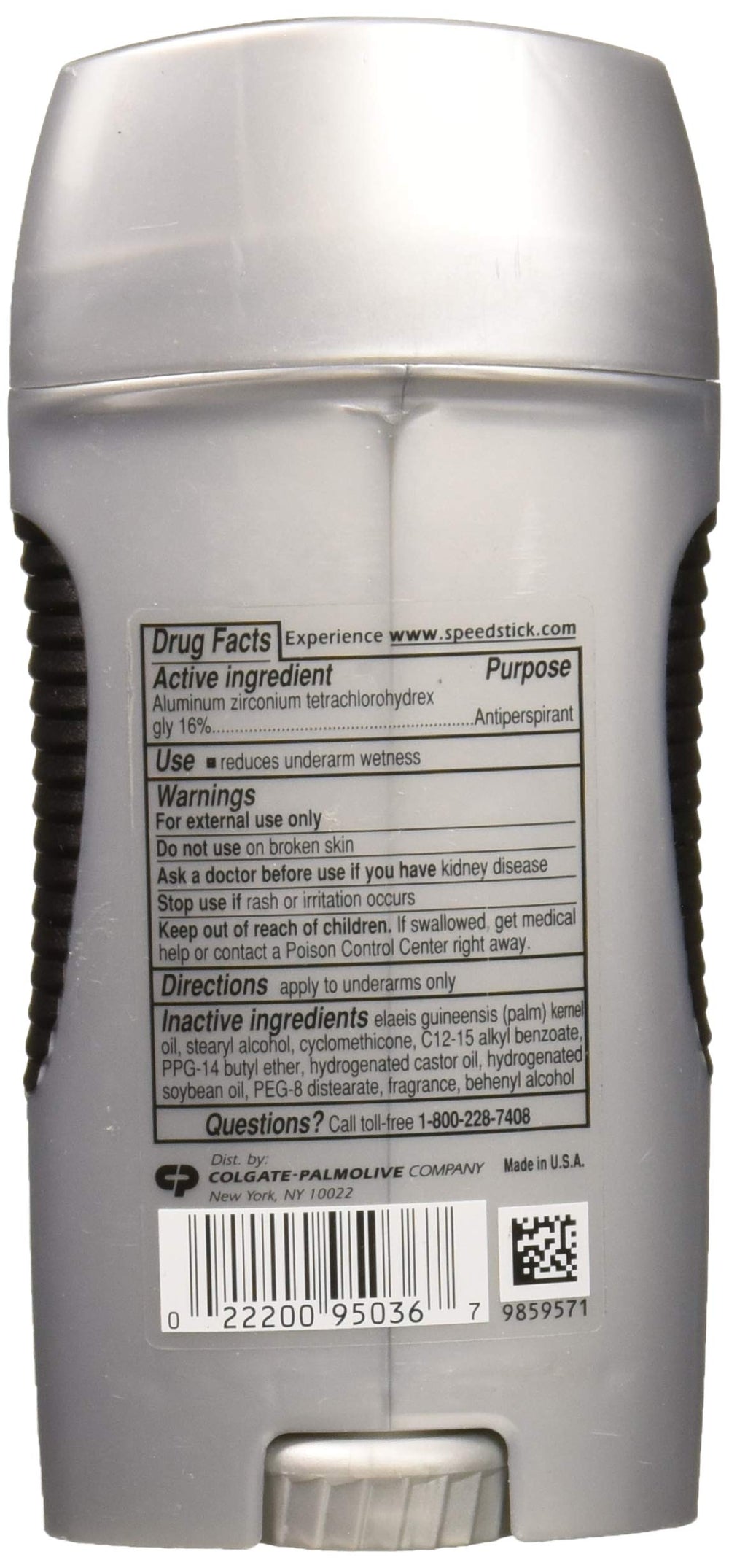 Speed Stick Original application sous les bras — fraîcheur durable et application lisse.