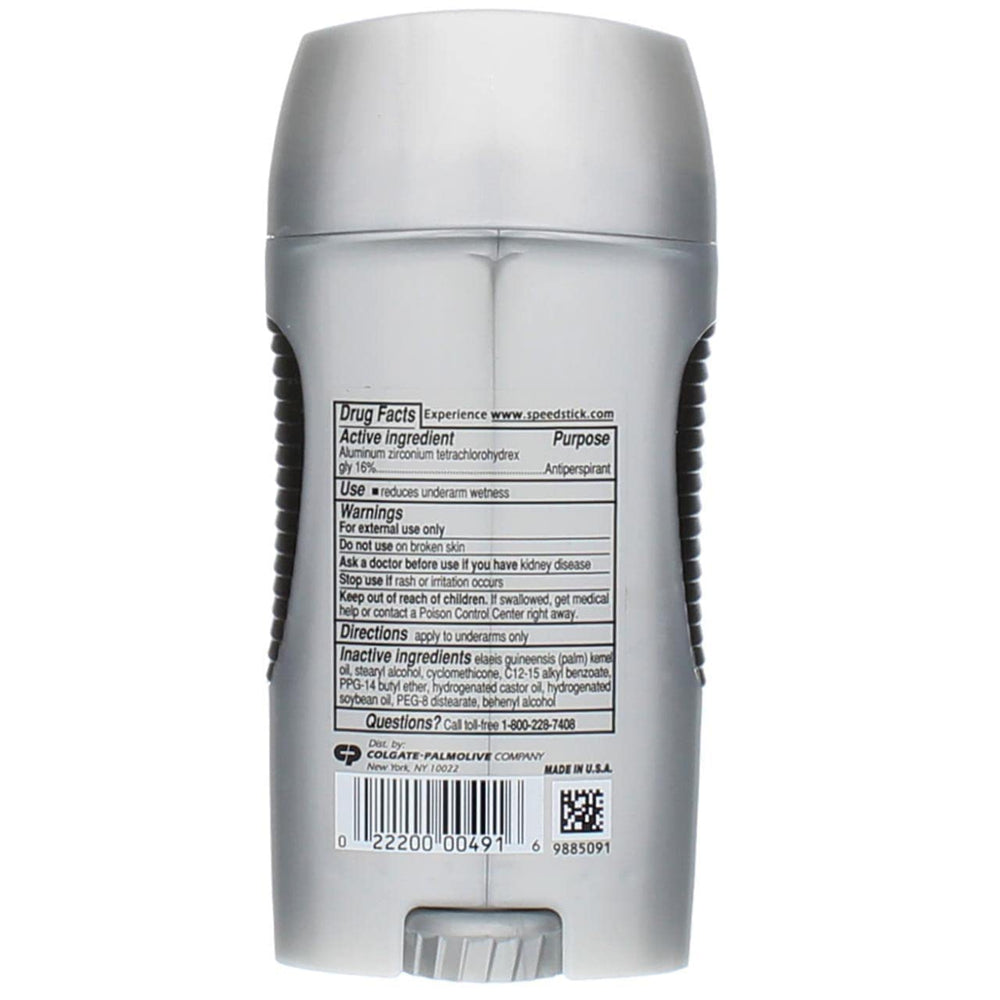 Bâton Speed Stick Power sans parfum en action, application facile.
