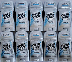 Déodorant Speed Stick Power sans parfum, protection durable pour la journée.