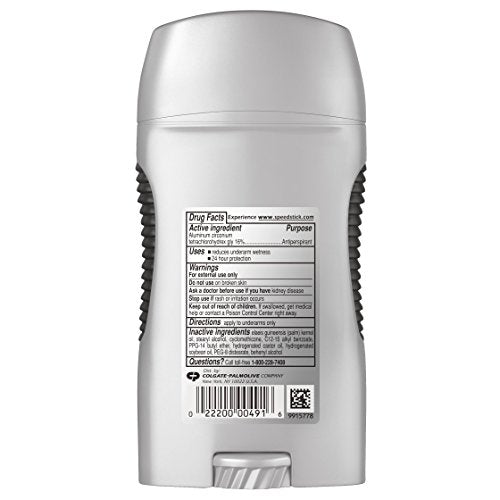 Speed Stick Power emballage lot de 6, emballage variable visible.
