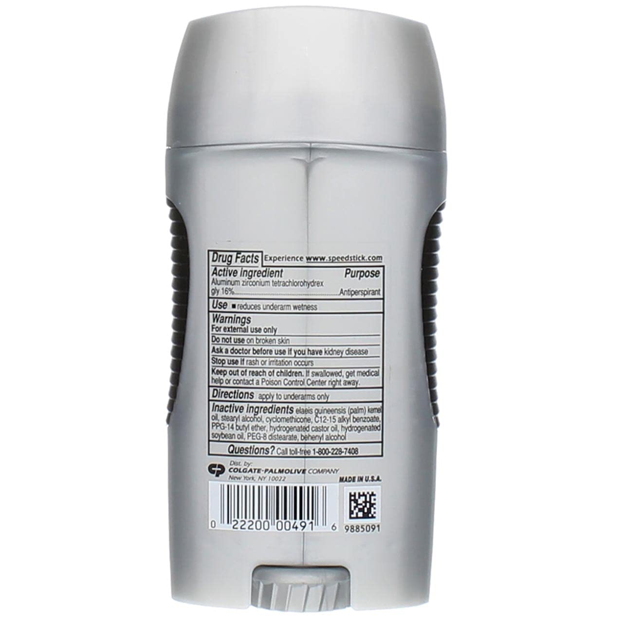 Speed Stick Power sans parfum : protection longue durée contre transpiration et odeurs.