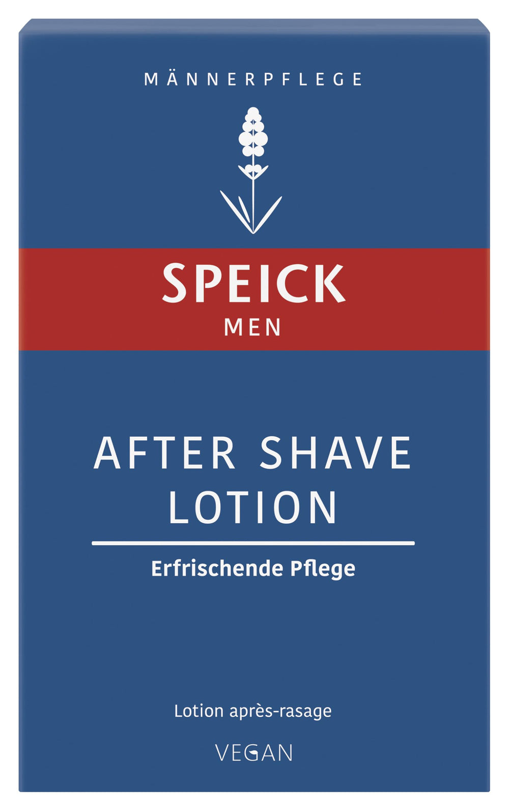 Speick Après-Rasage Lotion, texture soyeuse, soin calmant après rasage pour peau sensible.