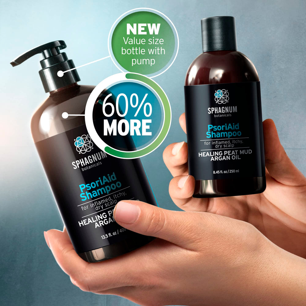 Sphagnum Botanicals Shampooing, nettoyage en douceur du cuir chevelu et fraîcheur durable.