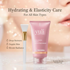 SPIANEST YULI masque nuit peel-off, application rapide et efficace.
