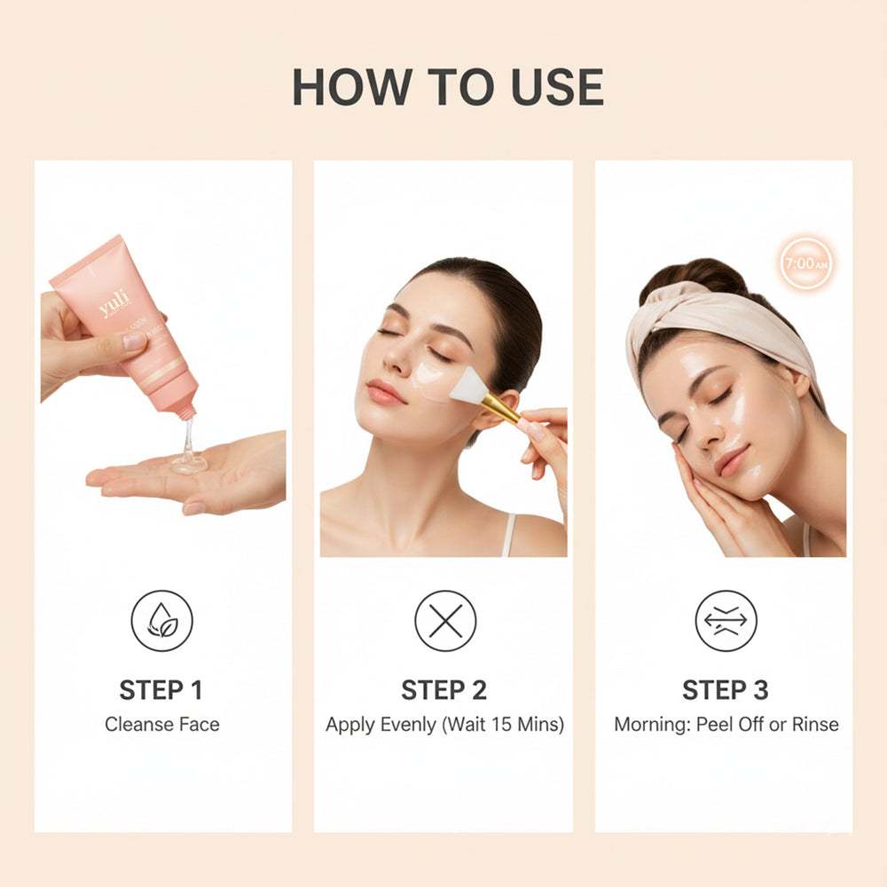SPIANEST YULI rituel nocturne relaxant qui rafraîchit la peau au matin.