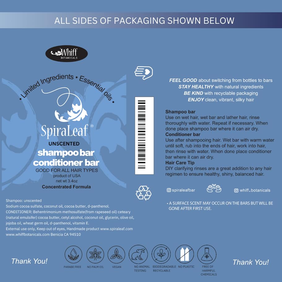 Spiraleaf paper box packaging plastic-free and recyclable