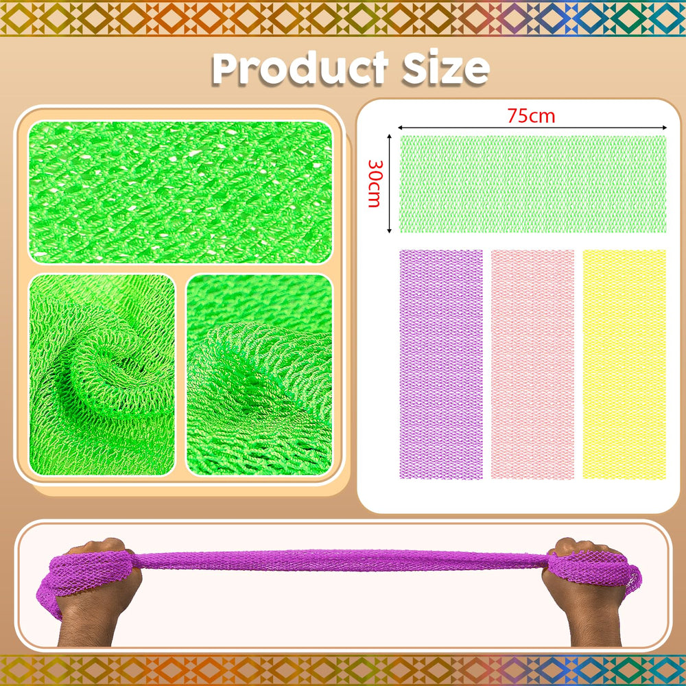 SpiralScgv éponge net nylon-maillage durable — texture dense pour exfolier sans irriter.