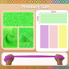 SpiralScgv éponge net nylon-maillage durable — texture dense pour exfolier sans irriter.