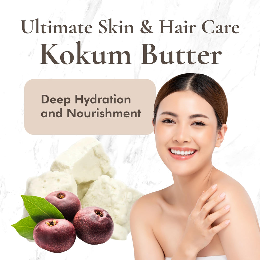 Kokum SpirZon, texture dense et soyeuse pour soins maison.