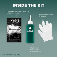 Échantillon de couleur Splat Midnight Jade pour prévoir le rendu