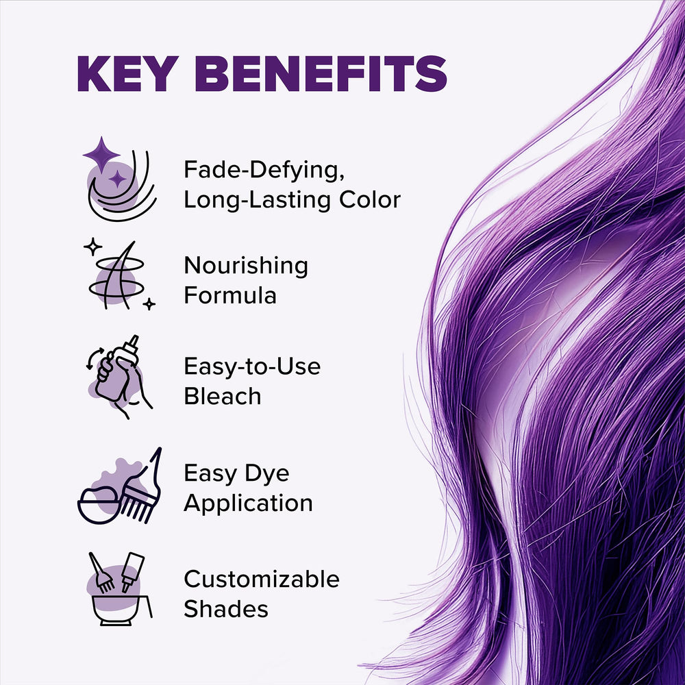 Application polyvalente pour uniformiser la couleur ou réaliser mèches et ombré
