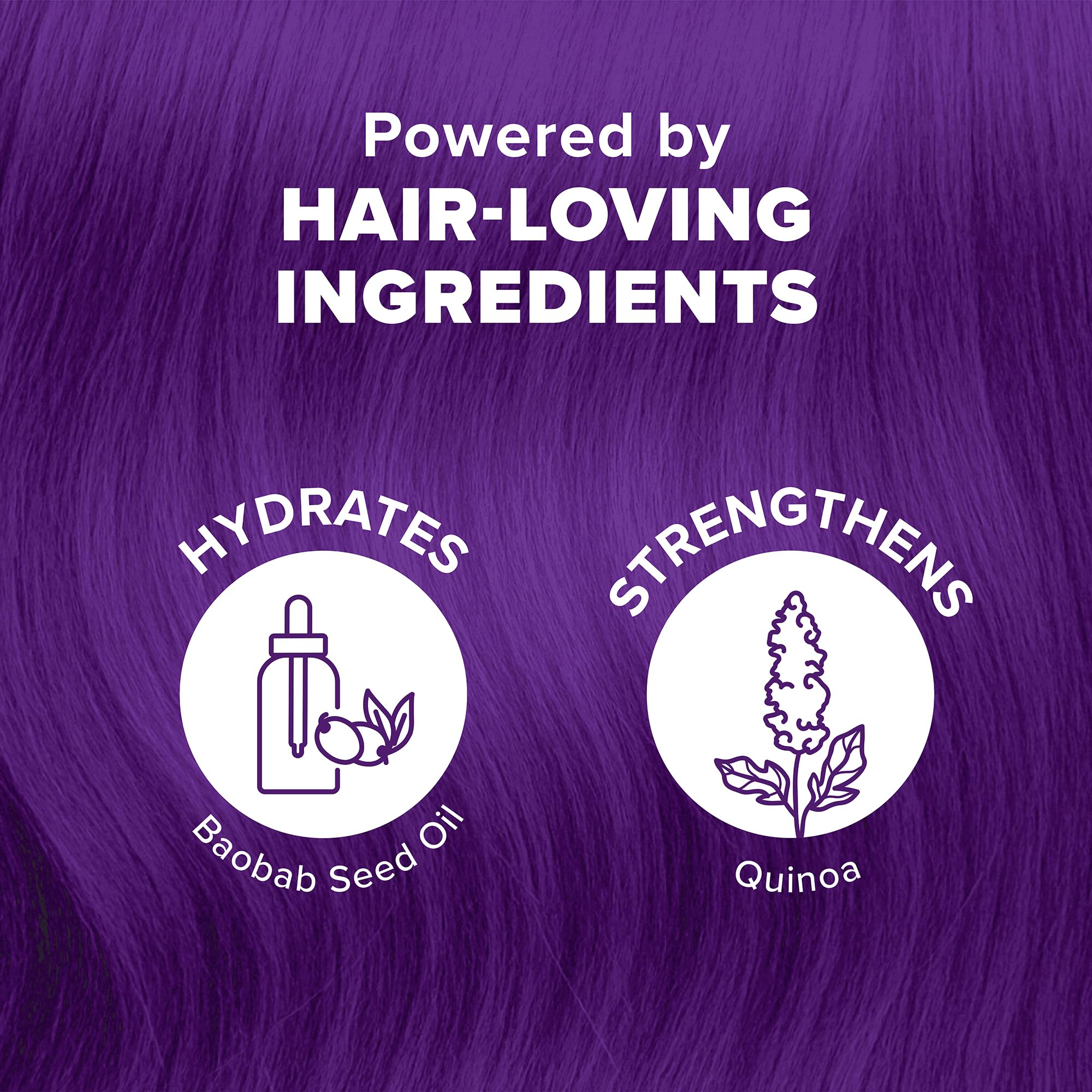 Extraits de baobab et quinoa pour nourrir et faire briller les cheveux