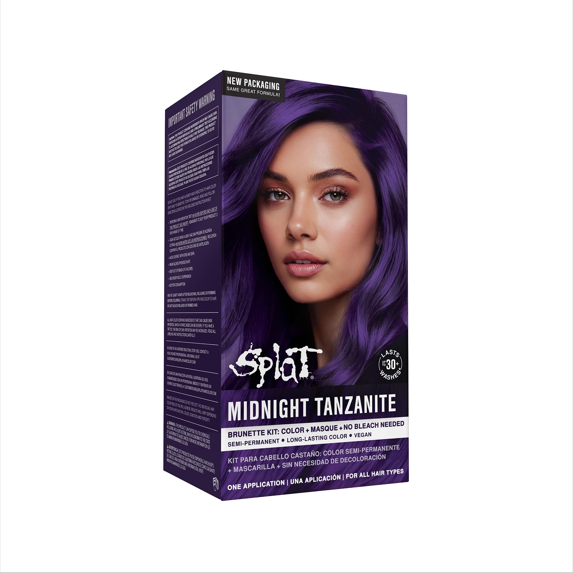 Splat Midnight Complete Kit – boite prête à l’emploi pour une teinte nocturne
