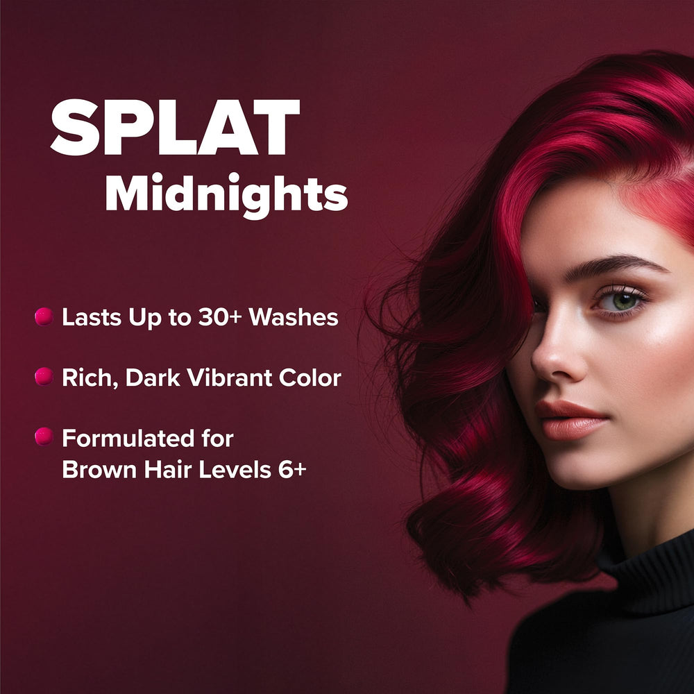 Idées coiffure avec Midnight Ruby pour looks audacieux.