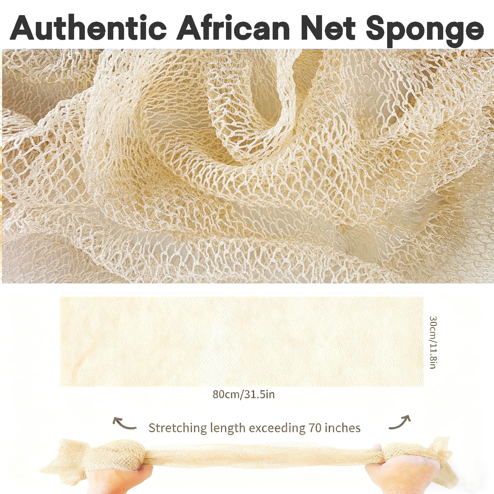 Éponge spmktbozai africaine, grande longueur pour zones difficiles.
