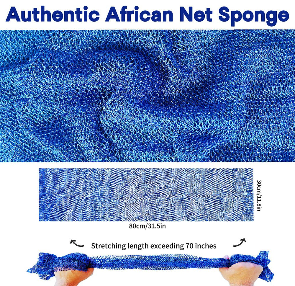 Net de bain SPMKTBOZAI bleue, accessible dos et zones difficiles.
