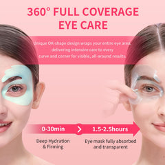SPODARE patch yeux caféine et collagène, rafraîchissant et revitalisant