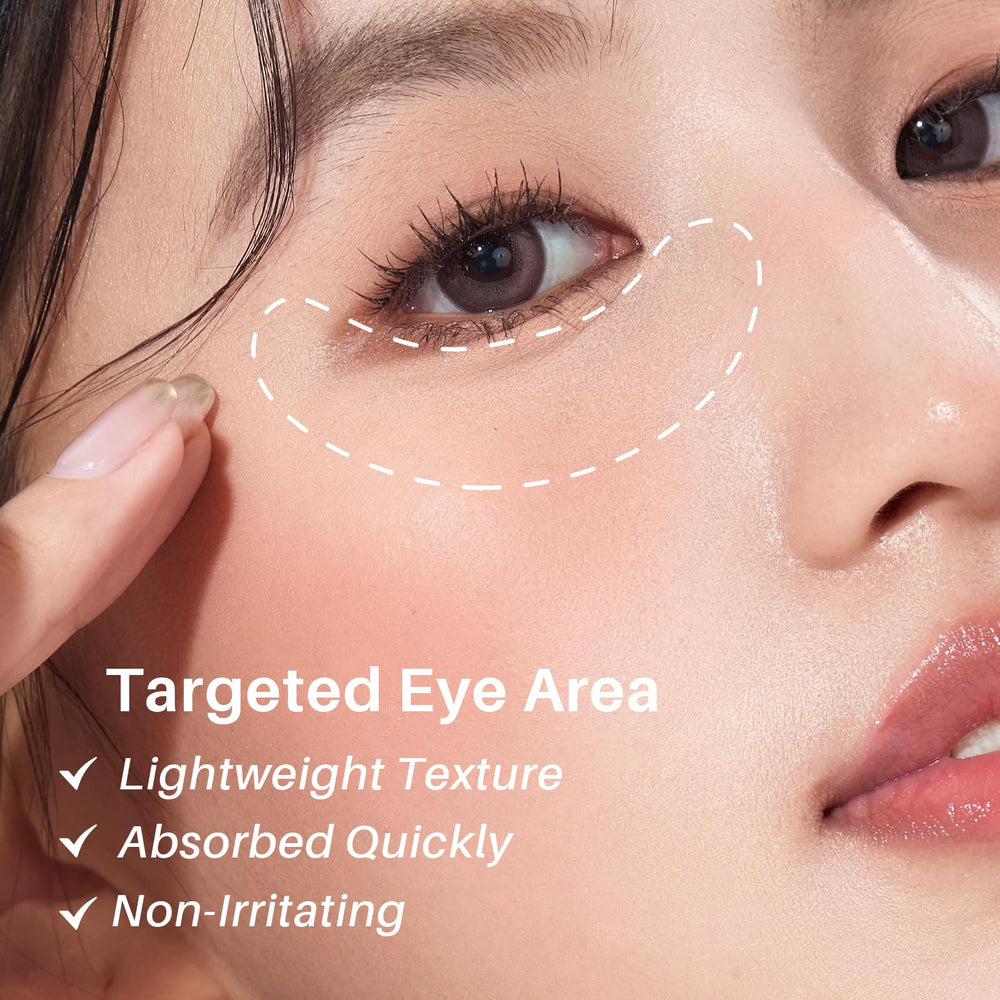 SPODARE Crème Yeux peptides et squalane pour le contour délicat.