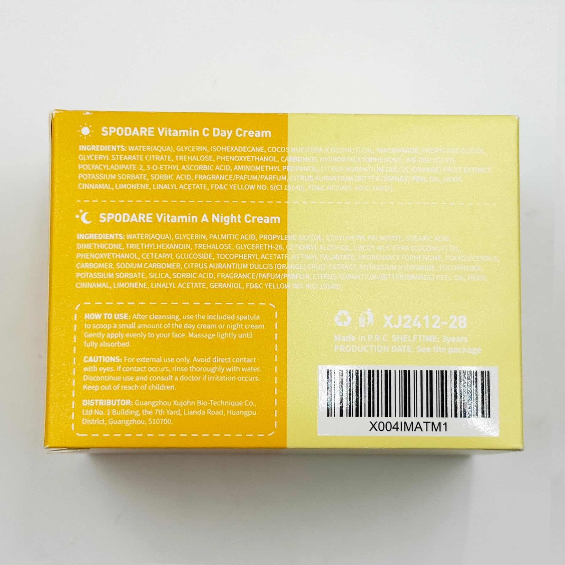 SPODARE Skin radiance boost from Vitamin C day gel