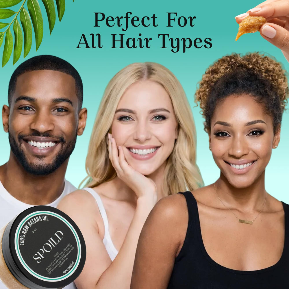 SPOILD Batana: produit pur et non raffiné sans additifs.