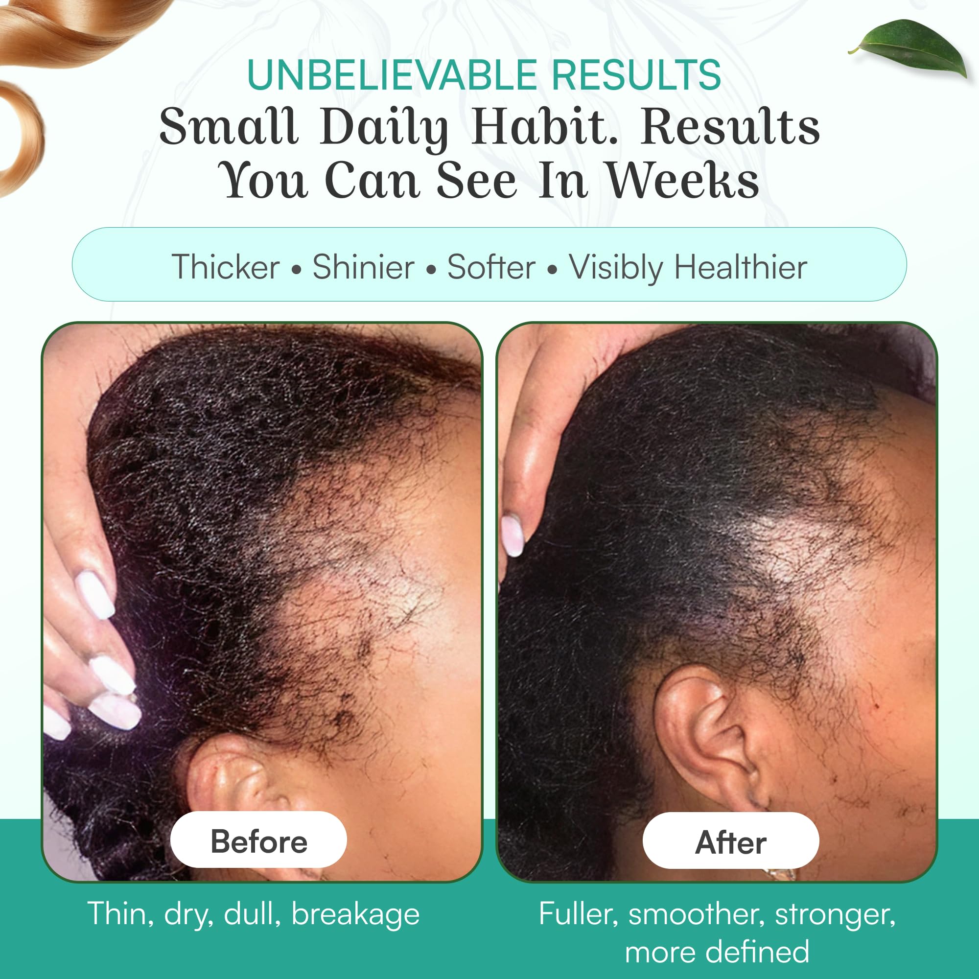 SPOILD Batana, soin facile au quotidien pour cheveux fragiles.
