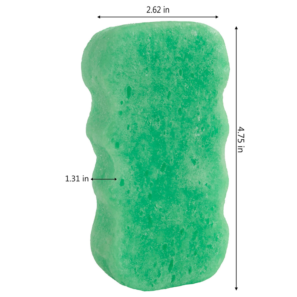 Spongeables éponges hydratantes: huile d'olive et vitamine E pour peau douce.